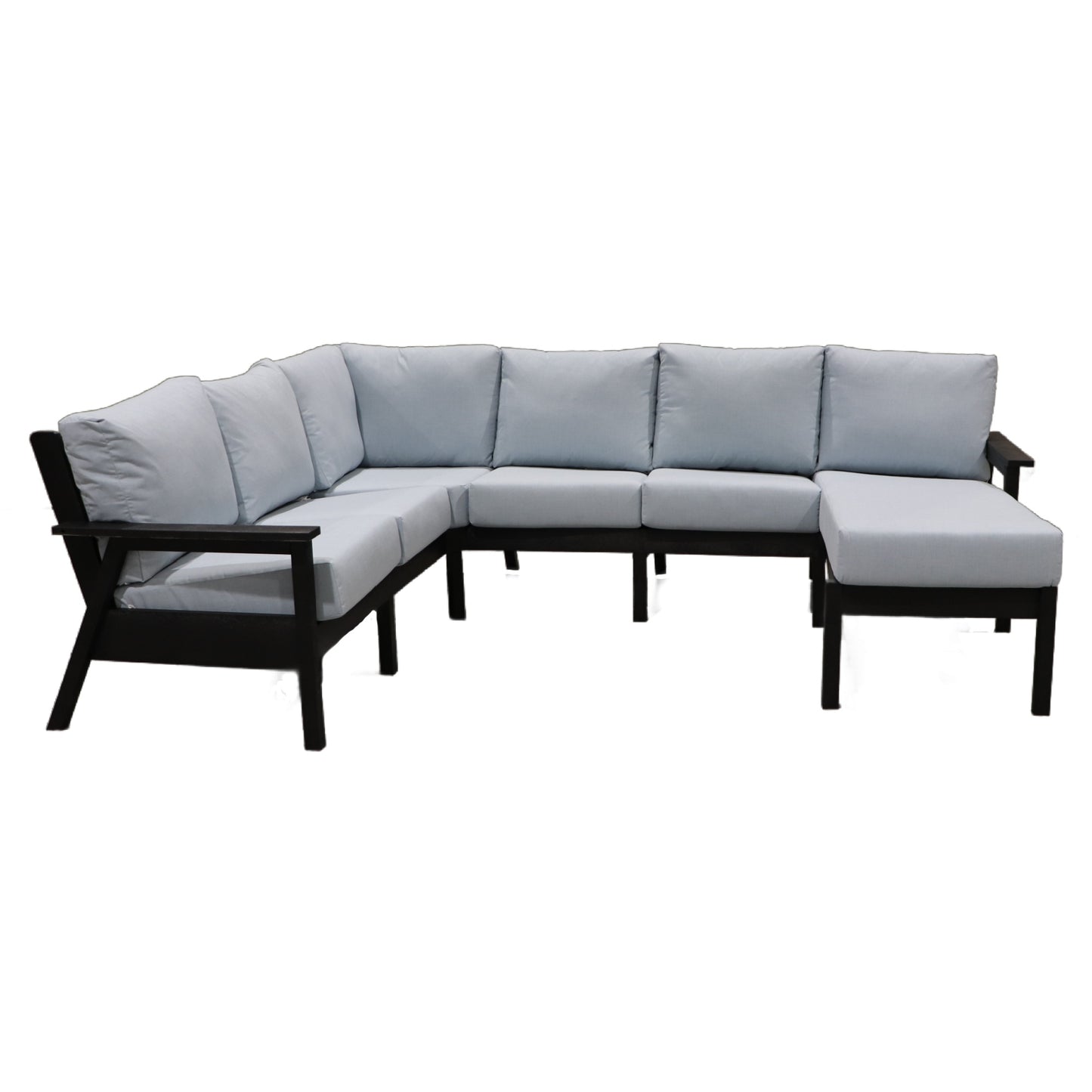 CR Plastics Tofino Sectional Set with Chaise Extension