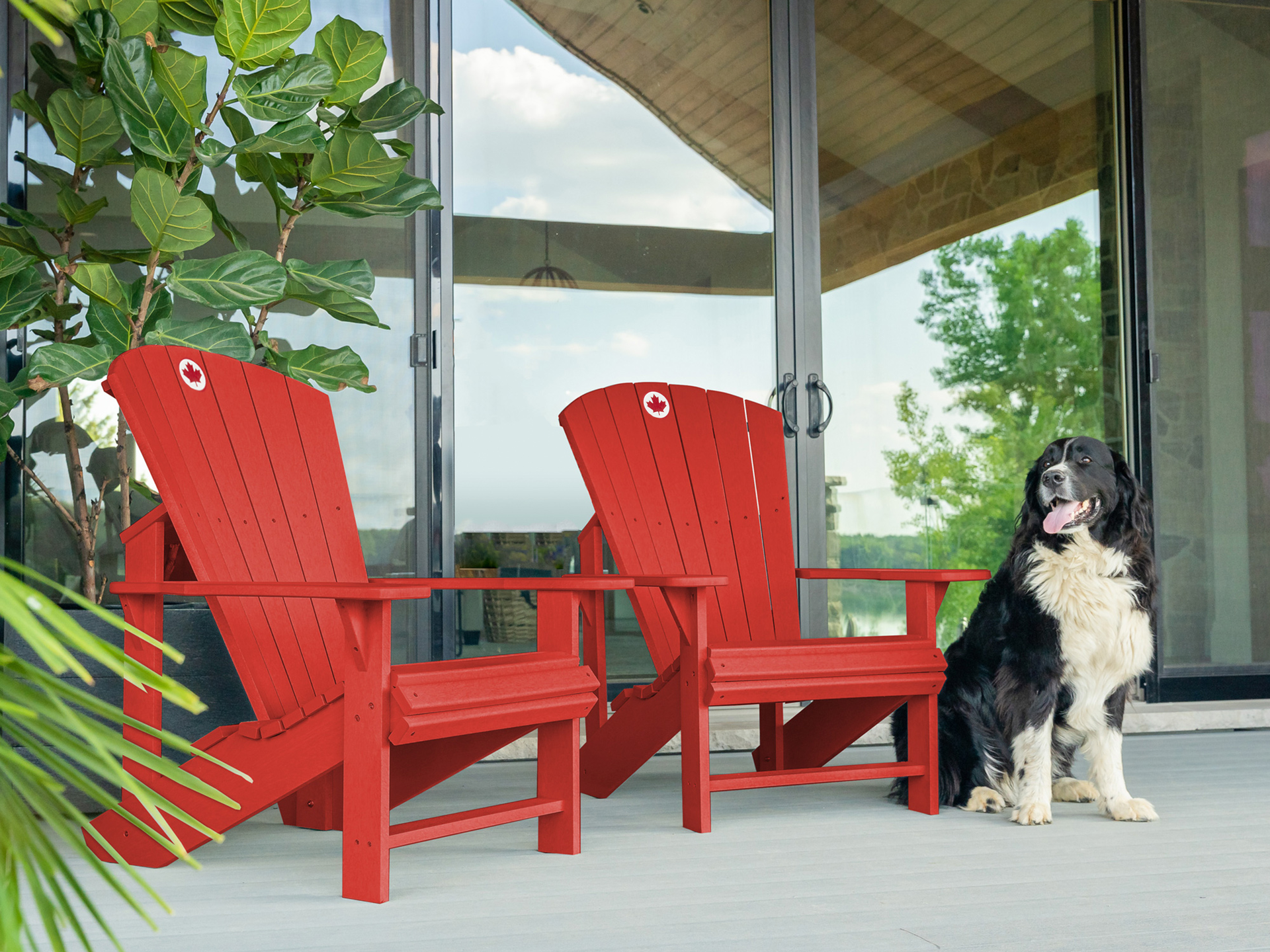 CR Plastics Canadiana Adirondack Chair – Sun Country Patio Furniture