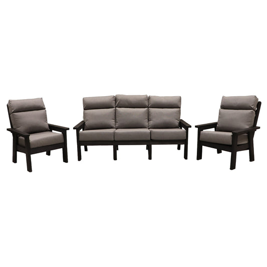 CR Plastics Charleston Sofa and Chair Set