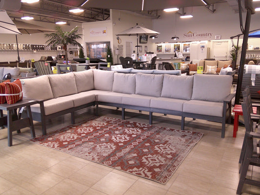 CR Plastics Tofino Sectional Deep Seating Set