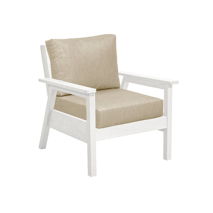 CR Plastics Tofino Club Chair with Cushions