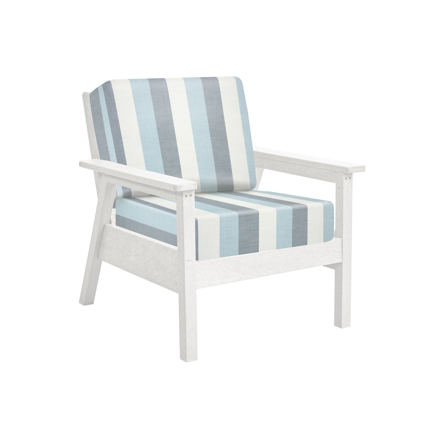 CR Plastics Tofino Club Chair with Cushions