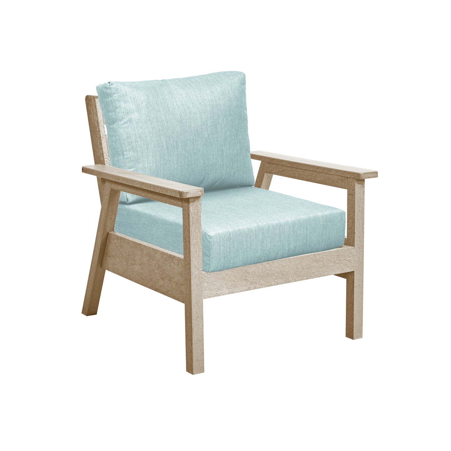 CR Plastics Tofino Club Chair with Cushions