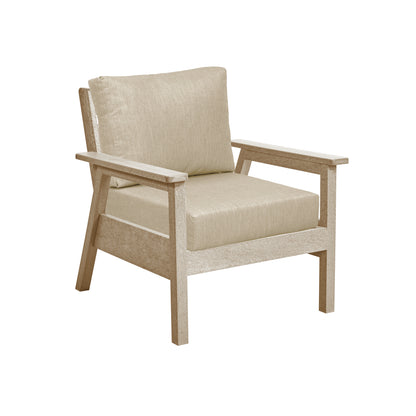 CR Plastics Tofino Club Chair with Cushions