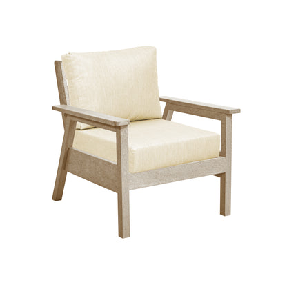 CR Plastics Tofino Club Chair with Cushions