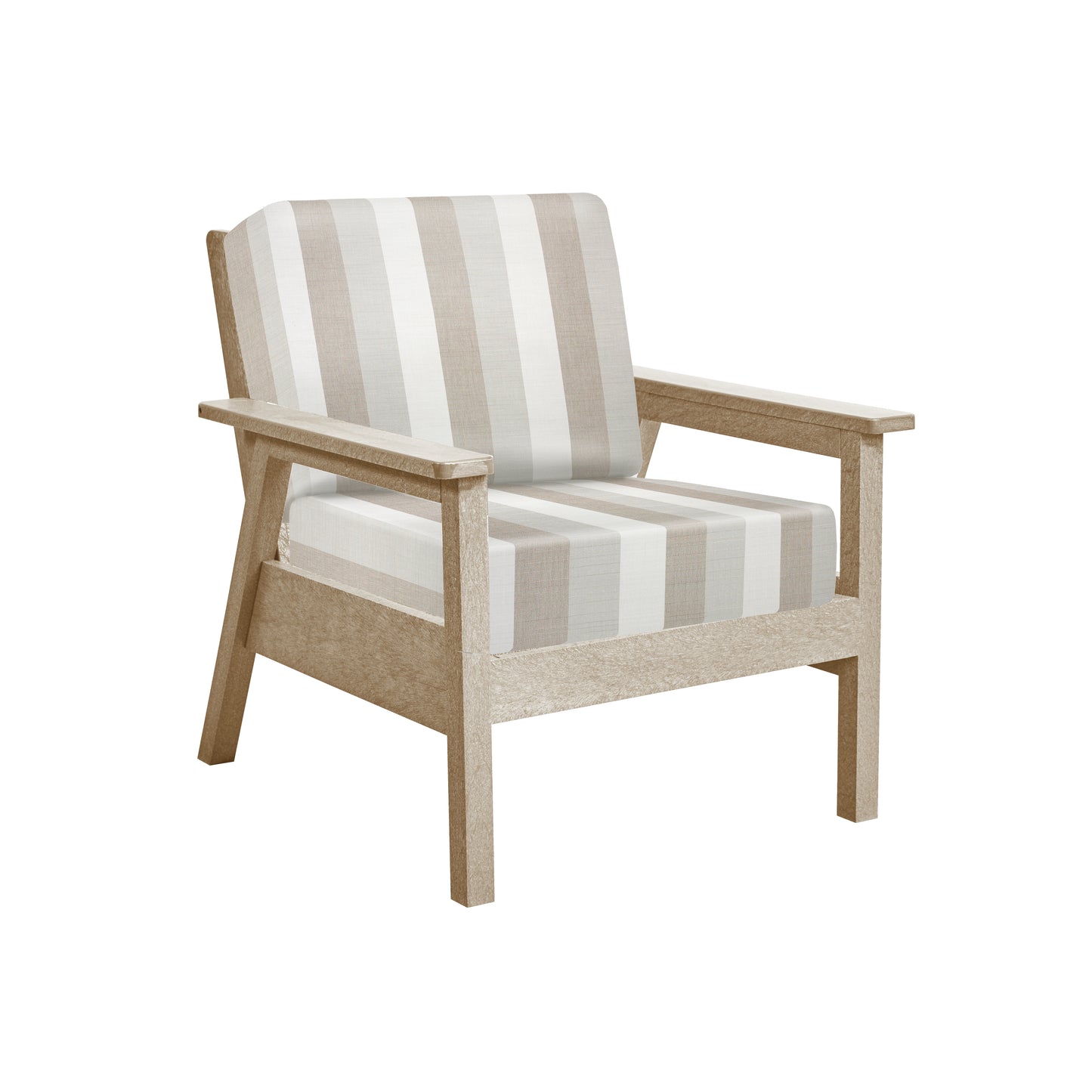 CR Plastics Tofino Club Chair with Cushions