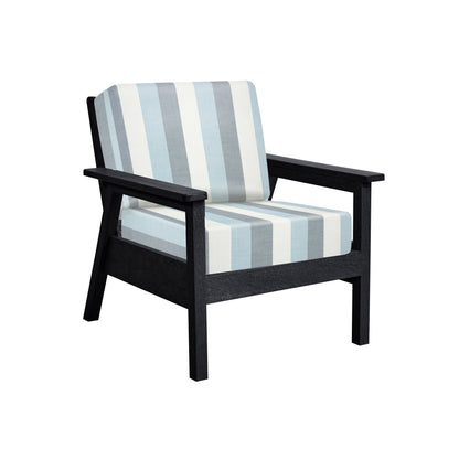 CR Plastics Tofino Club Chair with Cushions