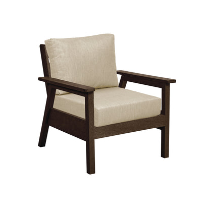 CR Plastics Tofino Club Chair with Cushions