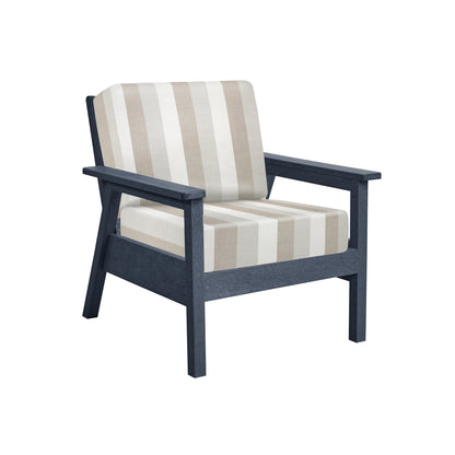 CR Plastics Tofino Club Chair with Cushions