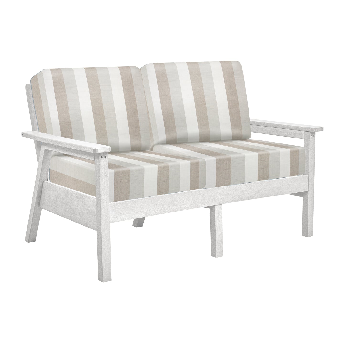 CR Plastics Tofino Loveseat with Cushions