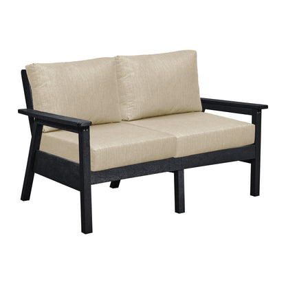 CR Plastics Tofino Loveseat with Cushions