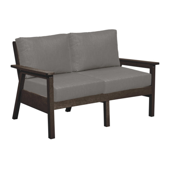 CR Plastics Tofino Loveseat with Cushions