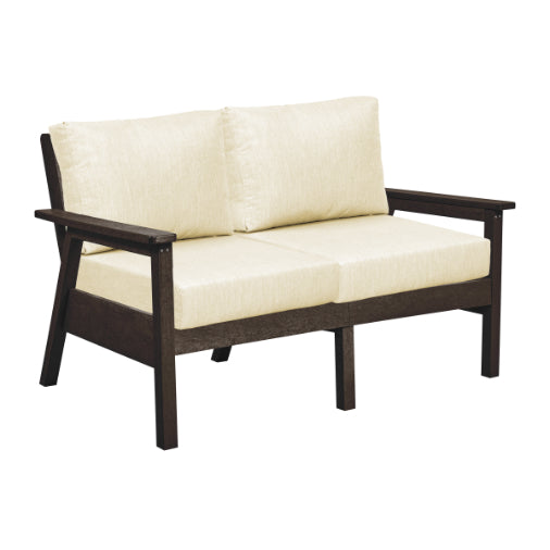 CR Plastics Tofino Loveseat with Cushions