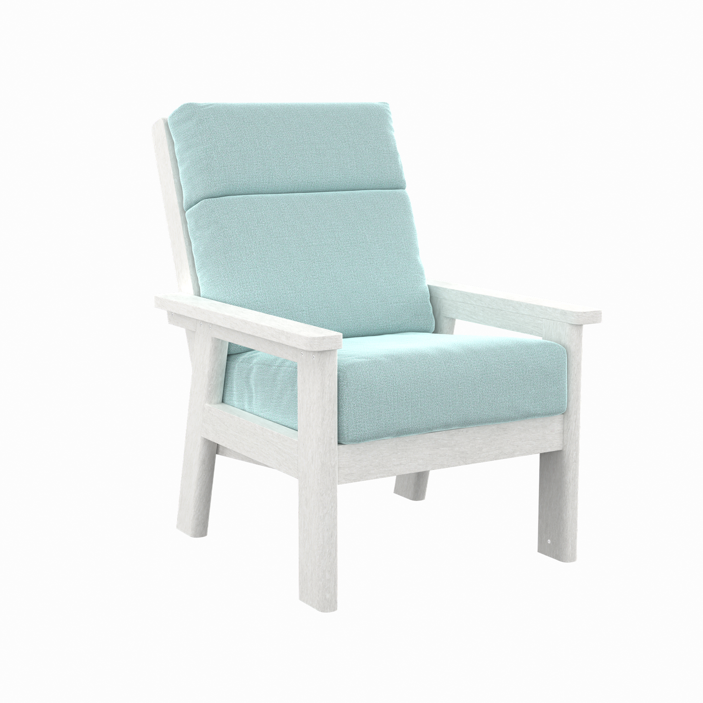 CR Plastics DSF291 Charleston High Back Arm Chair