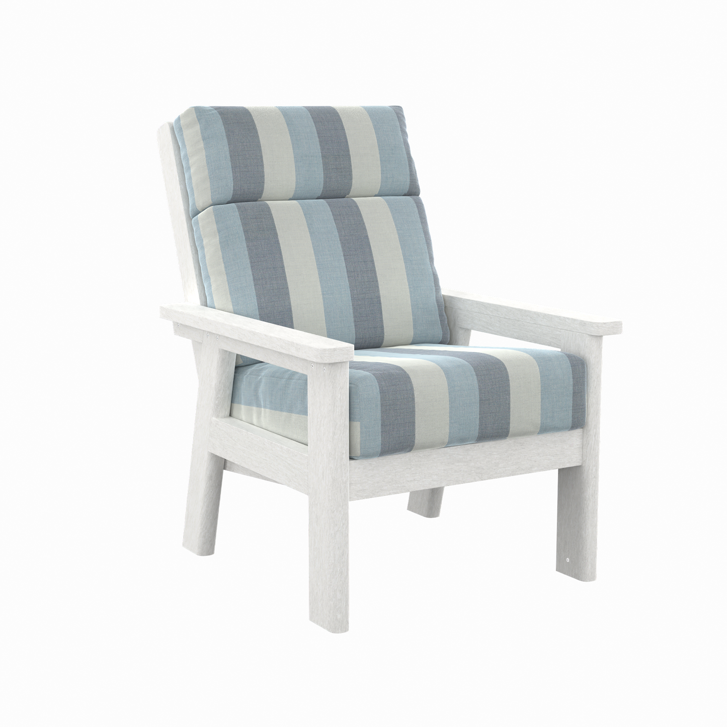 CR Plastics DSF291 Charleston High Back Arm Chair