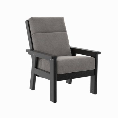 CR Plastics DSF291 Charleston High Back Arm Chair