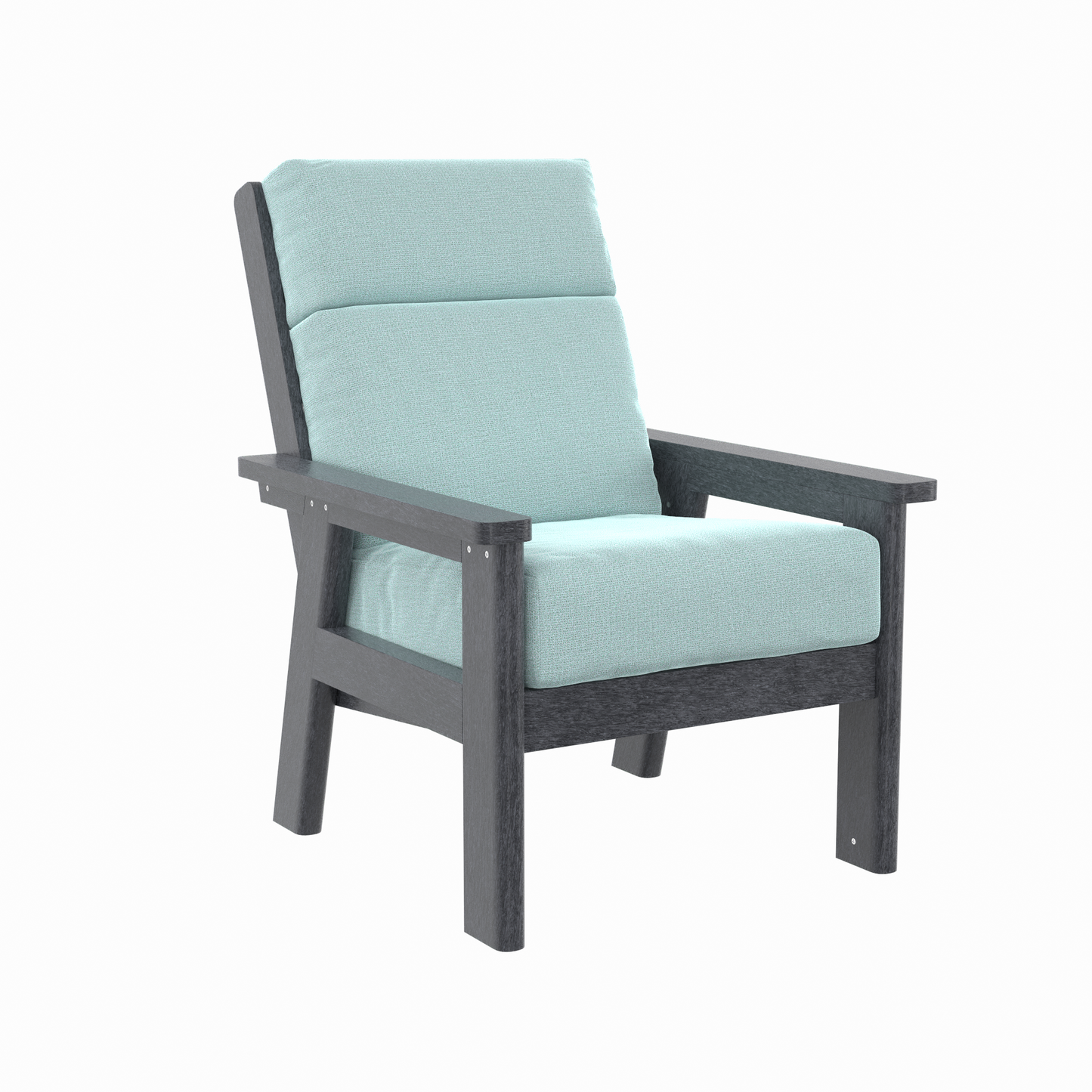 CR Plastics DSF291 Charleston High Back Arm Chair