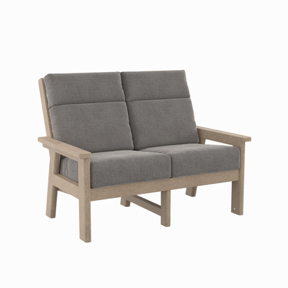 CR Plastics DSF292 Charleston High Back Loveseat