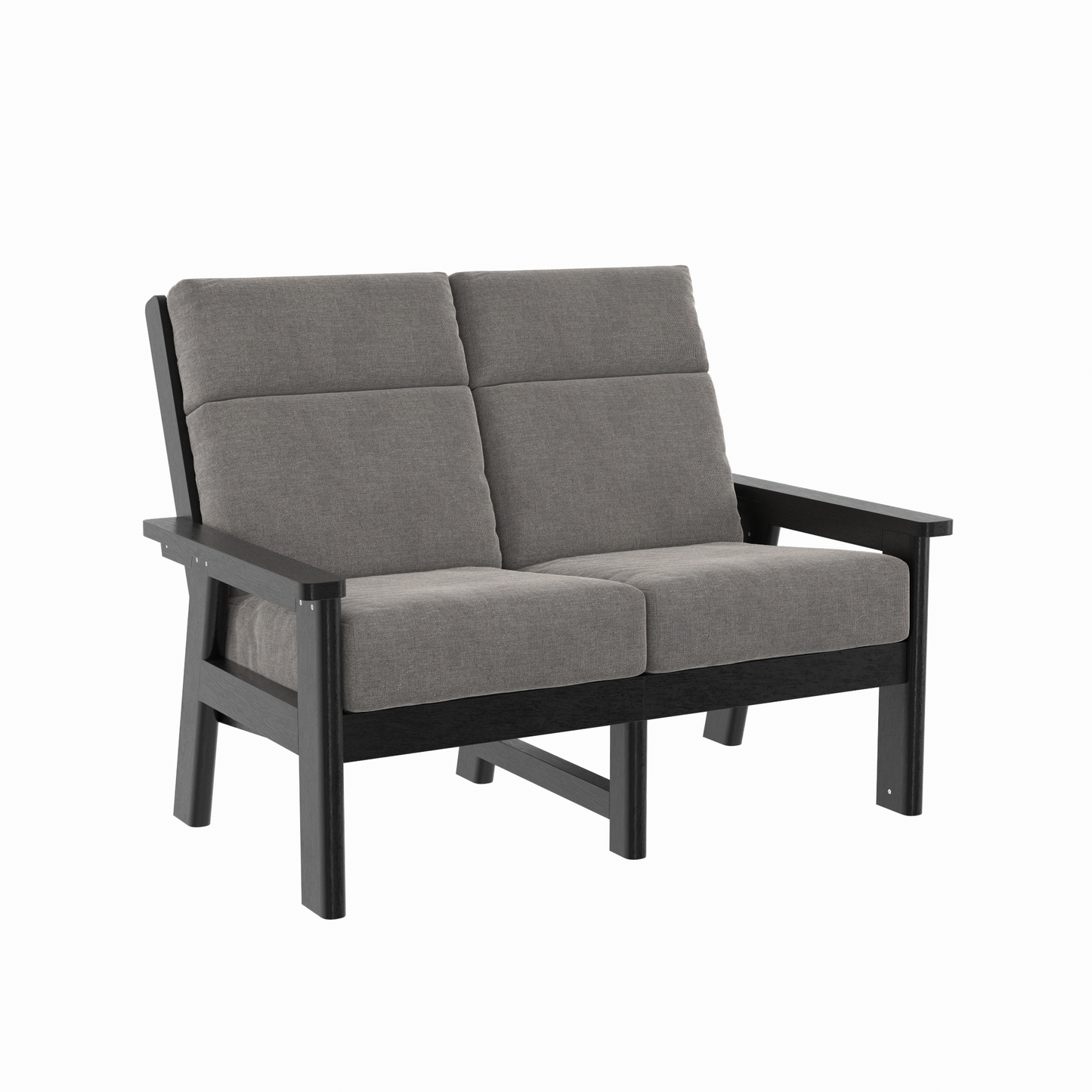 CR Plastics DSF292 Charleston High Back Loveseat