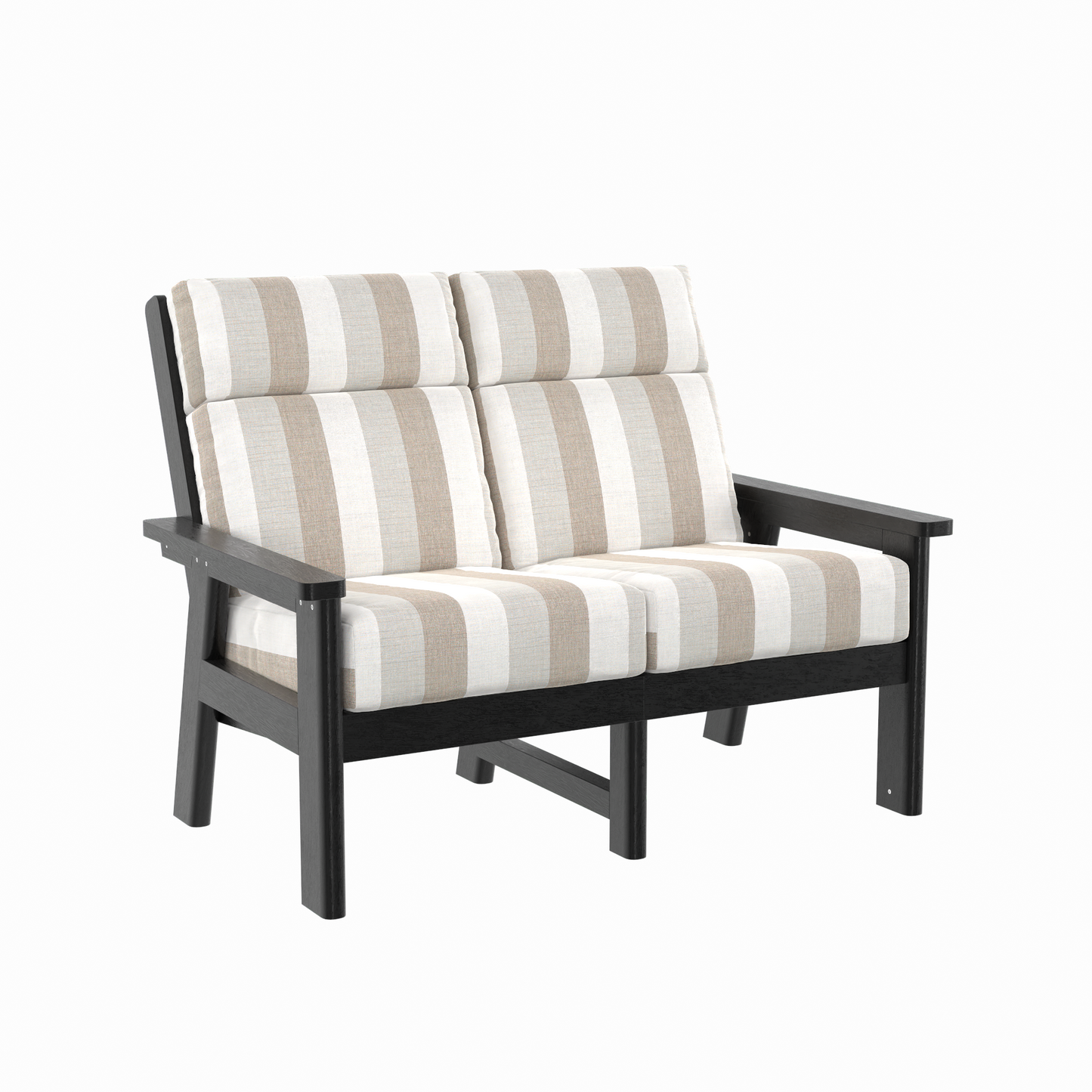 CR Plastics DSF292 Charleston High Back Loveseat