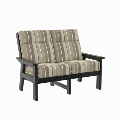 CR Plastics DSF292 Charleston High Back Loveseat