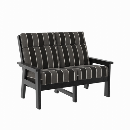CR Plastics DSF292 Charleston High Back Loveseat