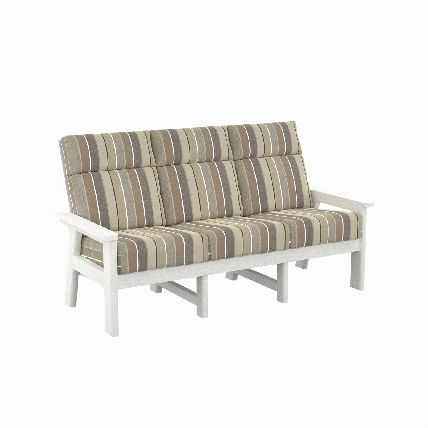 CR Plastic DSF293 Charleston High Back Sofa