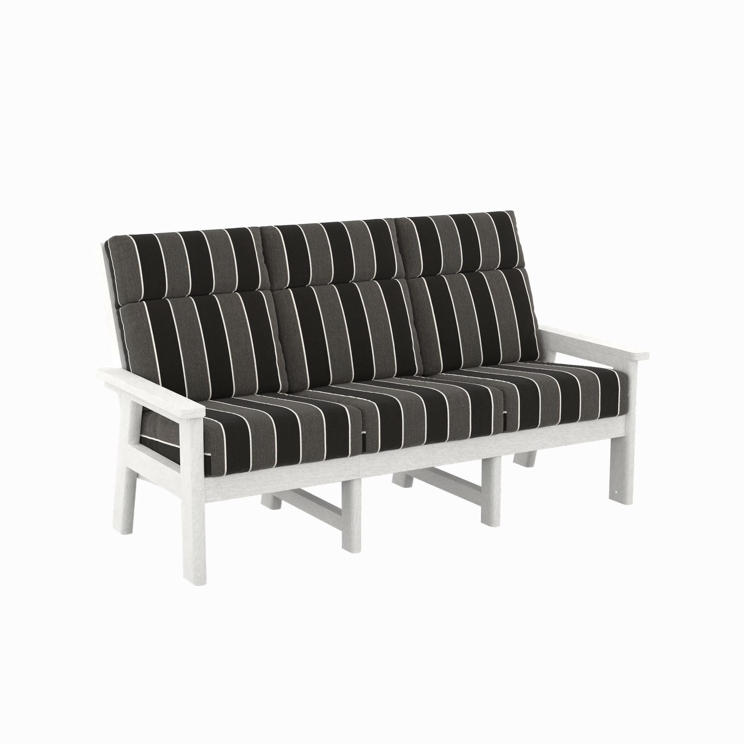 CR Plastic DSF293 Charleston High Back Sofa