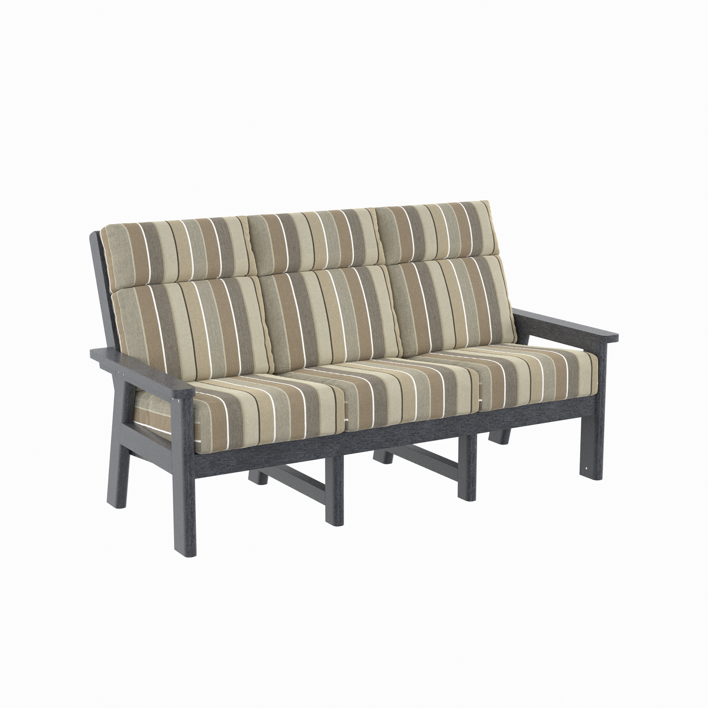 CR Plastic DSF293 Charleston High Back Sofa