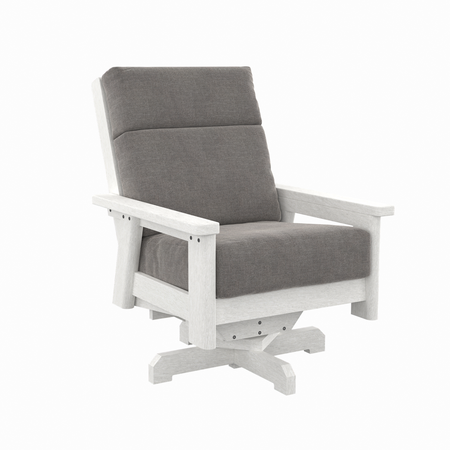 CR Plastics DSF294 Charleston High Back Swivel Armchair