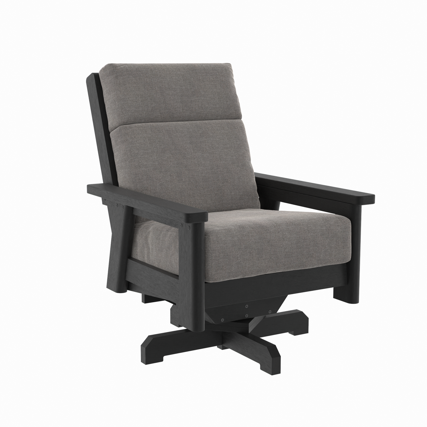 CR Plastics DSF294 Charleston High Back Swivel Armchair