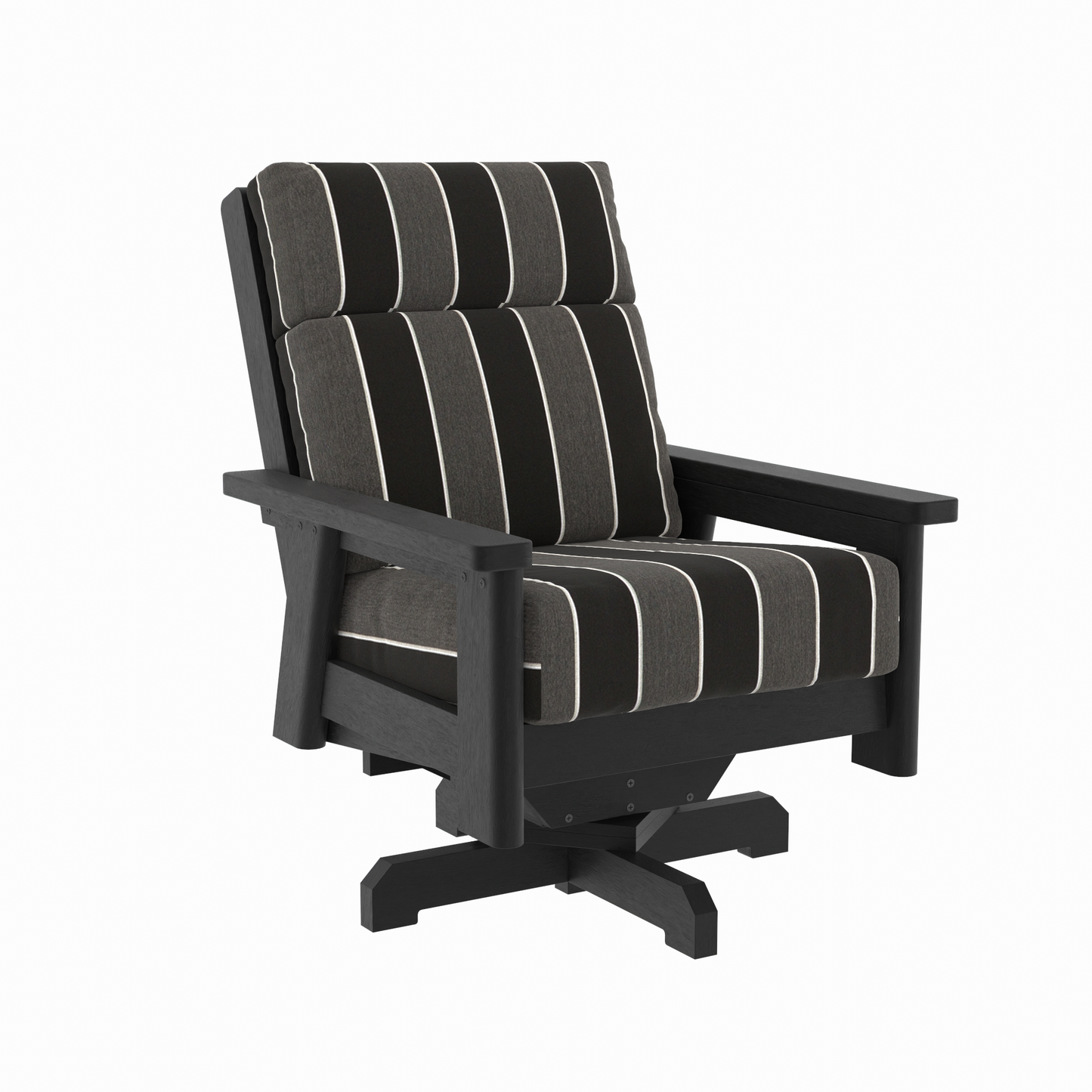 CR Plastics DSF294 Charleston High Back Swivel Armchair