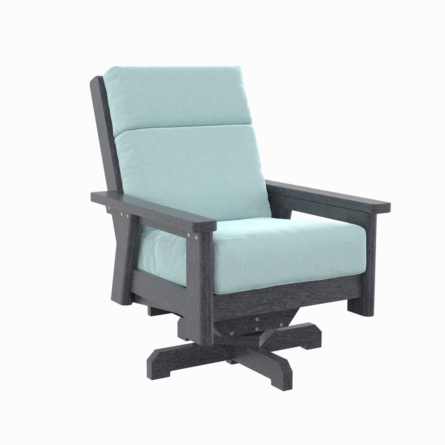 CR Plastics DSF294 Charleston High Back Swivel Armchair