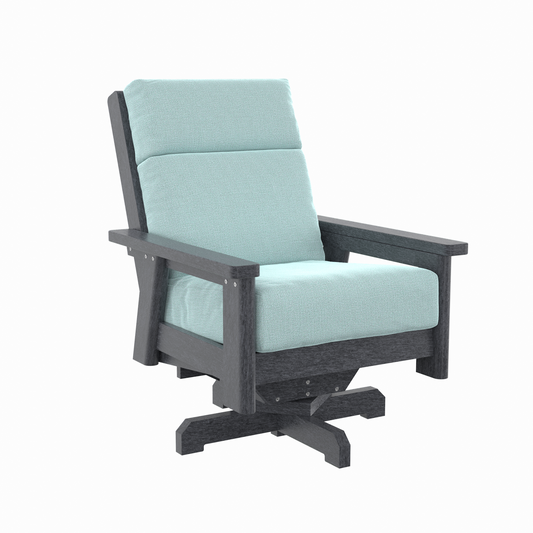 North Haven by CR Plastics DSF294 Charleston High Back Swivel Armchair
