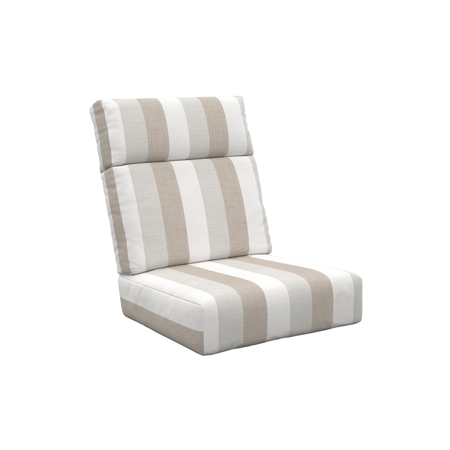 CR Plastics High Back Deep Seating Cushion Set DSH21