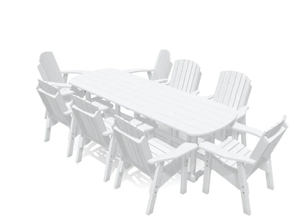 Krahn 8' Dining Table Set with 8 Chairs