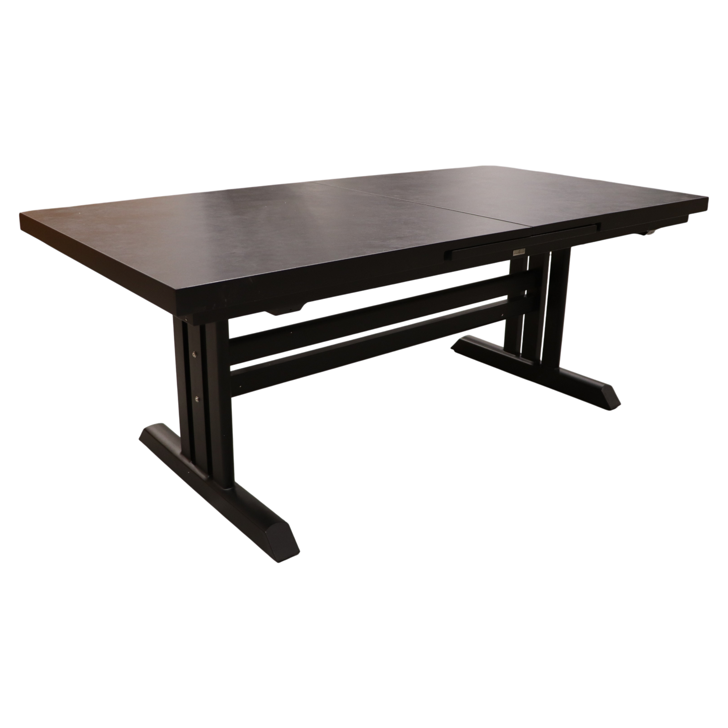 Exterior Elements IIILeg Expandable Sinter Stone Dining Table