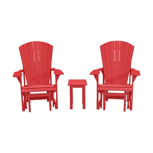 CRPlastics G01 Single Glider Pair with T01 Small Table