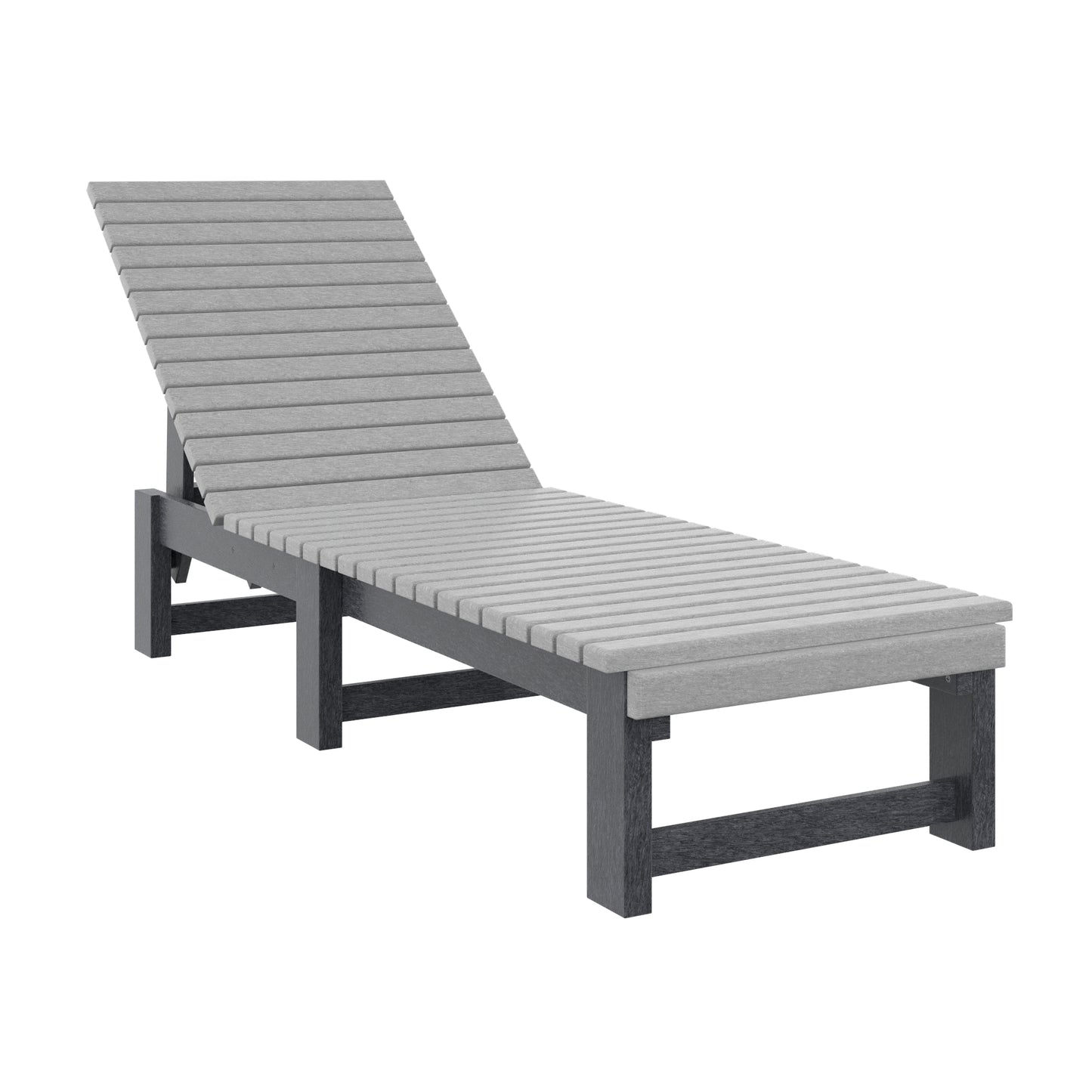 CR Plastics L99 Armless Chaise Lounge