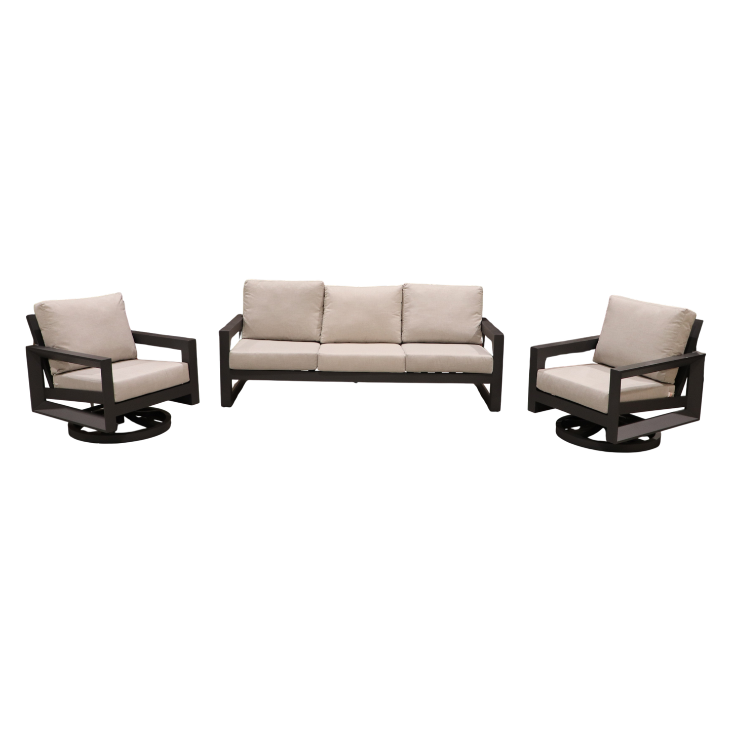 Cabana Coast Muse Sofa with Swivels Set