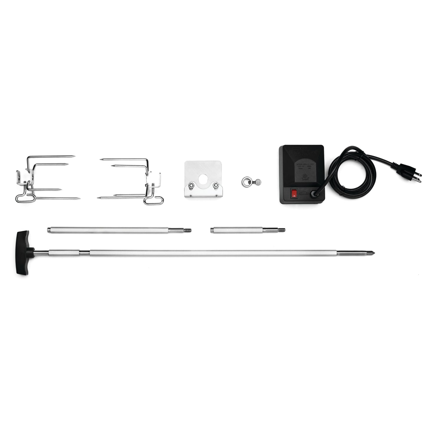 Heavy Duty Rotisserie Kit for PRO Charcoal Kettle 22 and 18-inch Grills