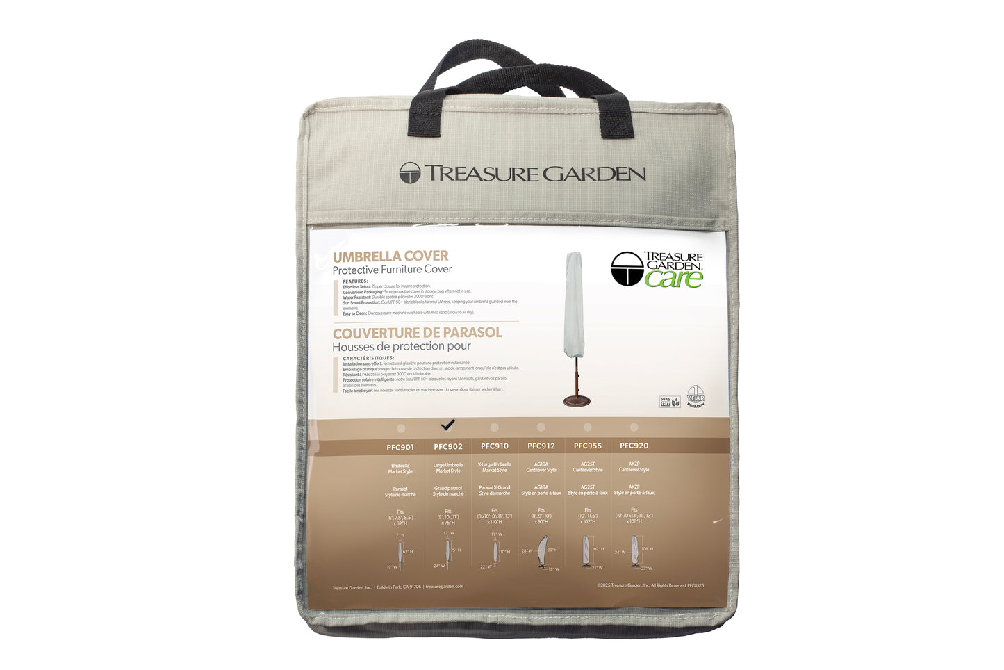 Treasure Garden AKZP Cantilever Style Cover PFC920