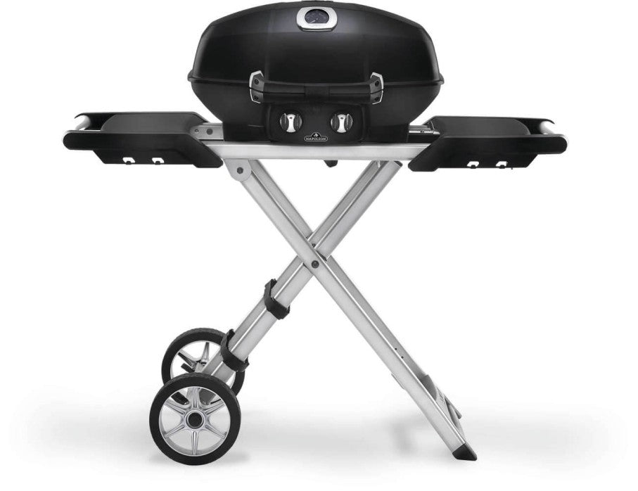 Napoleon TravelQ PRO 285X (Black) Portable Propane BBQ with Scissor Cart PRO285X-BK