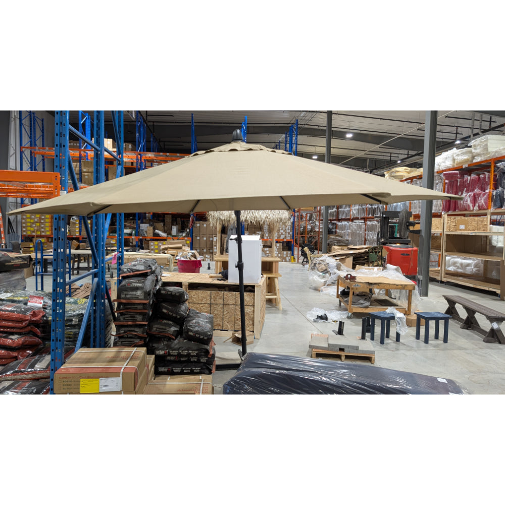 AG19 10' Round Umbrella - Beige