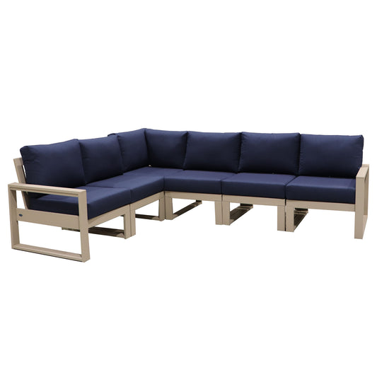 Polywood Edge Sectional Set