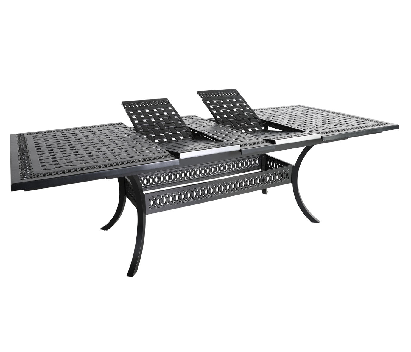 Cabana Coast Pure Extension Table with Verona Dining Chairs Set