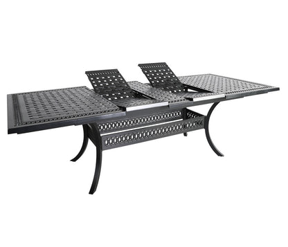 Cabana Coast Pure Extension Table with Verona Dining Chairs Set