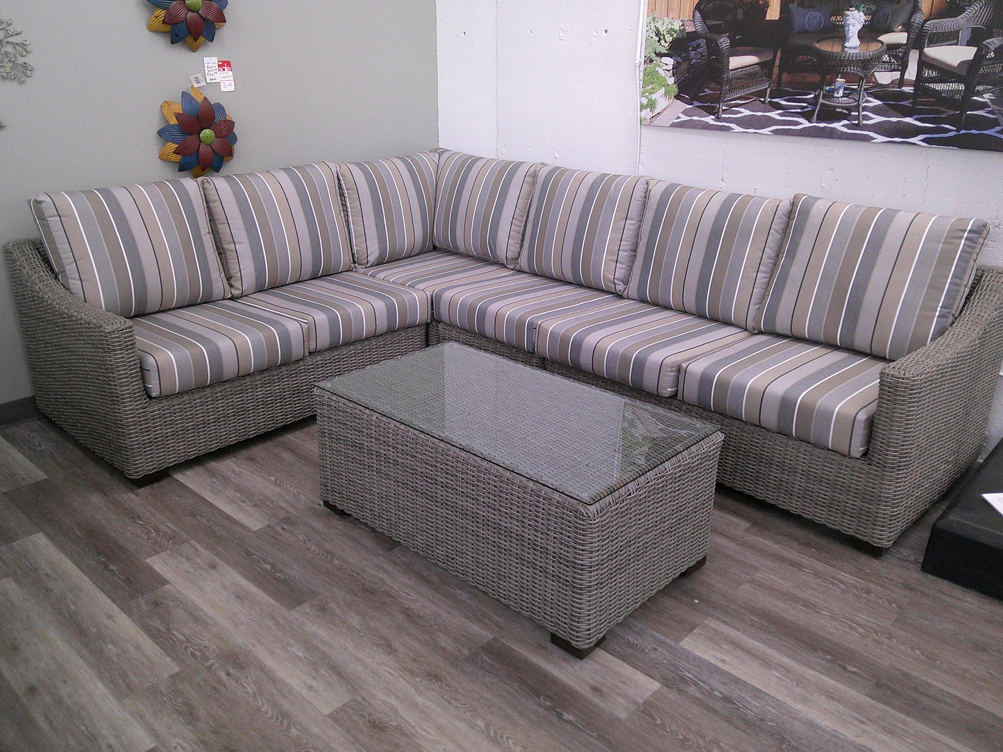 Riviera Sectional Deep Seating Set