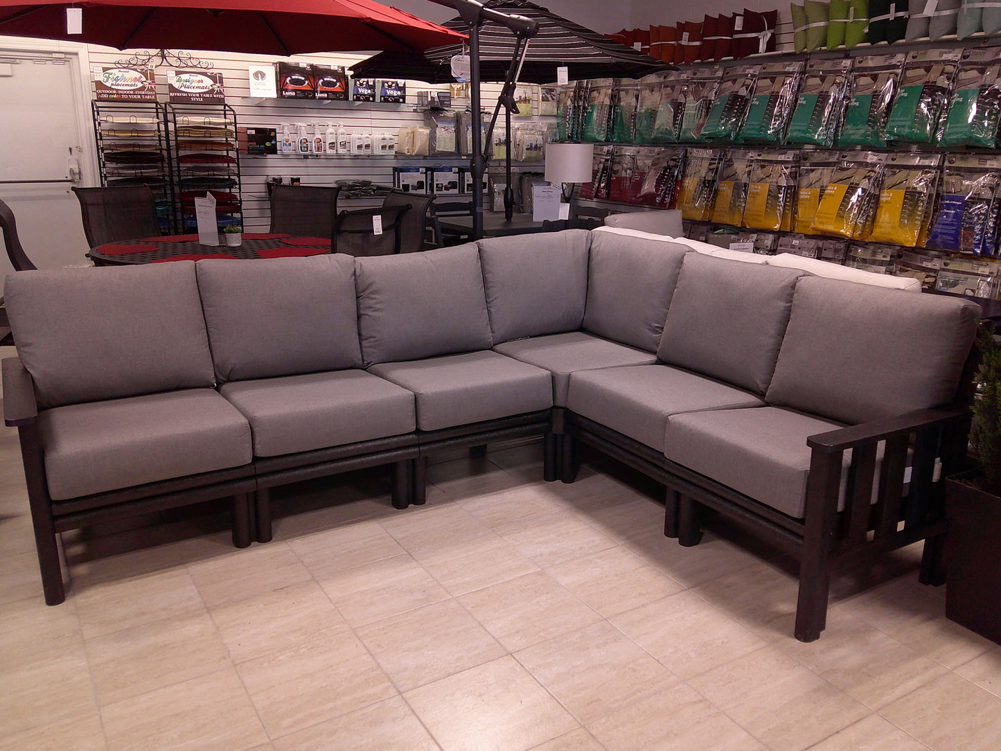 CR Plastics Stratford Sectional Deep Seating Set