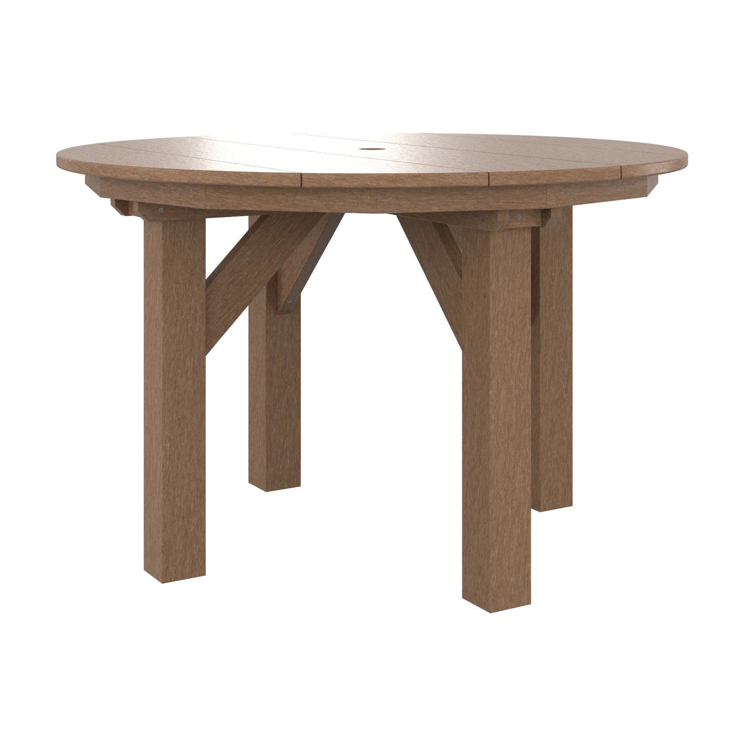 North Haven by CR Plastics T05 48" Round Dining Table